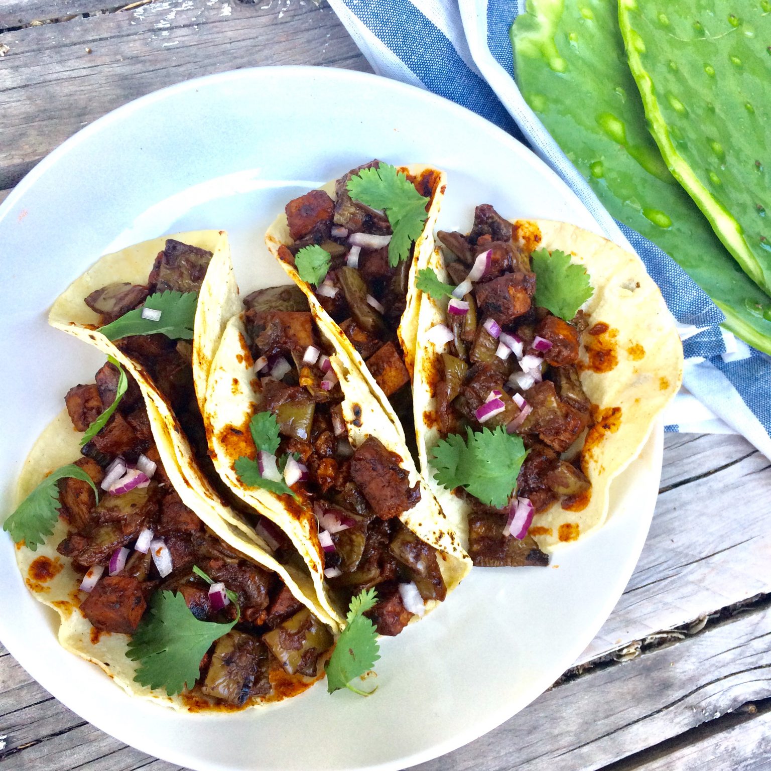 Tofu and Nopales Tacos – ChileCrush